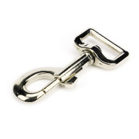 50x Bolzen Karabiner 25x80mm – Karabinerhaken mit Drehgelenk Robust für Hundehalsband