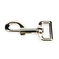 50x Bolzen Karabiner 25x80mm – Karabinerhaken mit Drehgelenk Robust für Hundehalsband