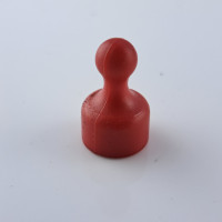 10x Neodym Kegelmagnet Rot 12x16mm max. Haftkraft 4,5 KG Pinnwand Neodym Kegelmagnete Magnet Pin Büromagnete Rot 3