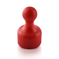 10x Neodym Kegelmagnet Rot 12x16mm max. Haftkraft 4,5 KG Pinnwand Neodym Kegelmagnete Magnet Pin Büromagnete Rot