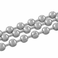 Edelstahl Kugelkette Edelstahl 3,2 mm EDELSTAHL ROSTFREI Meterware 10 Meter