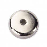 1x Neodym Topfmagnet mit Bohrung und Senkung Ø 32 mm bis zu 30KG Haftkraft