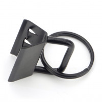 100x Schlüsselband Rohling 30mm schwarz Schlüsselband Rohling 30mm Schlüsselanhänger Rohlinge