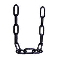 10 Meter Schweißkette  5mm Schwarz beschichtet Rundstahlkette Ø 5mm schwarz Marwotec