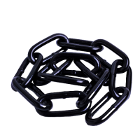 10 Meter Schweißkette  5mm Schwarz beschichtet Rundstahlkette Ø 5mm schwarz Marwotec