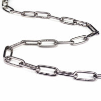 30 Meter Schweißkette 3mm Edelstahl V4A Schweißkette 3mm langgliedrig DIN 5685 3x26mm Edelstahl V4a 30 Meter