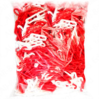 10 Meter Kunststoffkette 8mm rot weiß Absperrkette aus Kunststoff rot weiss, Kunststoff, Ø 8mm Marwotec