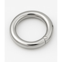 10x Runde karabiner 22mm silber Karabinerhaken mit...