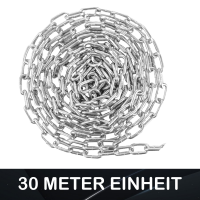 Marwotec 4mm Schweißkette verzinkt - 120m Vorratspaket (4 x 30m) 4