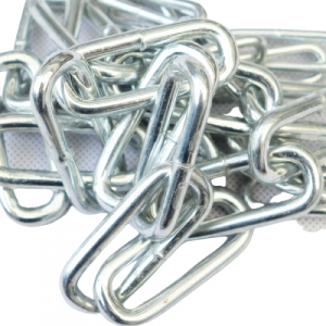 Marwotec 10 Meter Schweißkette 4mm langgliedrig DIN 763 - 10m Bund - Stahl verzinkt 5