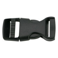 2 - 20 Stück Steckschnallen 15mm - 50mm Gurt Schnallen Gurtschnalle Steckschnalle schwarz    15mm 10 Stück