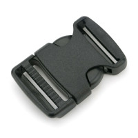 2 - 20 Stück Steckschnallen 15mm - 50mm Gurt Schnallen Gurtschnalle Steckschnalle schwarz   50mm 20 Stück