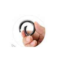 4 Stück bis 20 Stück 25mm Runde Karabiner schwarz ,karabiner rund, schwarz Taschenkarabiner, Taschenring ,Karabinerhaken aus Zinklegierung 2