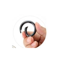 4 Stück bis 20 Stück 25mm Runde Karabiner schwarz ,karabiner rund, schwarz Taschenkarabiner, Taschenring ,Karabinerhaken aus Zinklegierung
