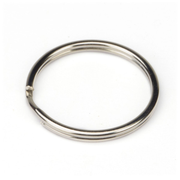 50 Stück Schlüsselringe 30mm Standard vernickelt Schlüsselring