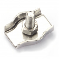 Edelstahl 6mm Simplexklemme 6mm Simplex - Seilklemme