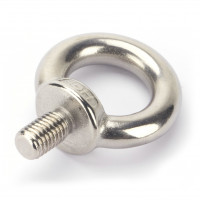 Edelstahl Ringschraube M6 mit metrischem Gewinde...