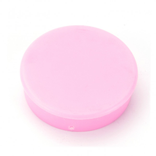 20er Set Rundmagnete Pink Haftmagnete für Magnet-Tafel Whiteboard Pinnwand Kühlschrank-MagnetI rund