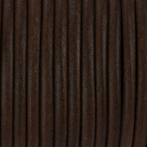 10m 1,5mm Rundleder Braun Lederband 1,5 mm &Oslash; Rund Lederschnur