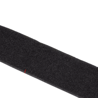 5m Flauschband selbstklebend schwarz 25mm breit - 5 Meter  Rolle Klettband nur Flausch 25 mm klebend schwarz
