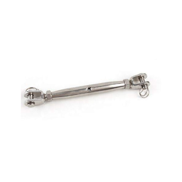 Wantenspanner Edelstahl  M4 Gabel-Gabel A4 Wantenspanner | Gabel/Gabel | Gewinde M4