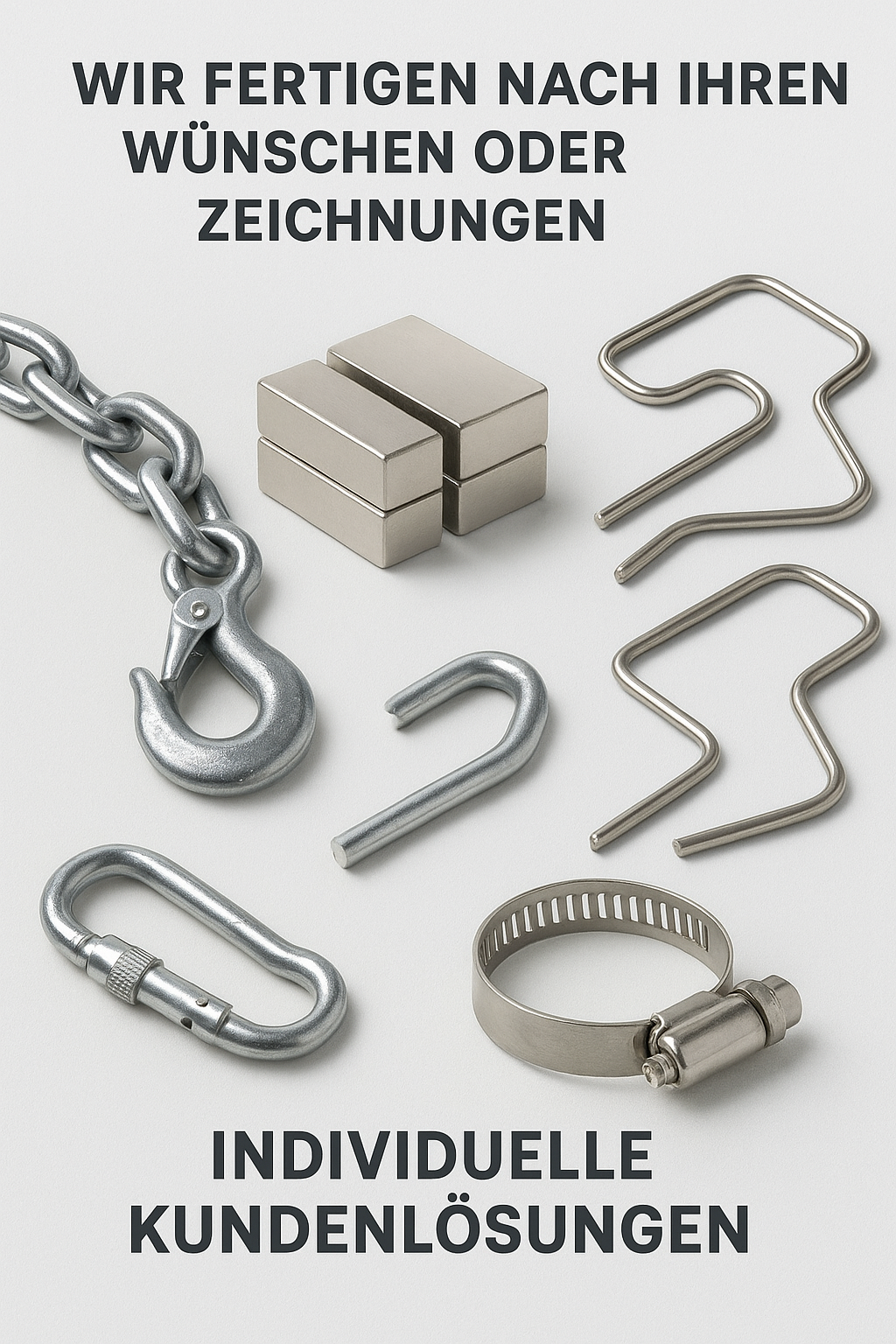 Ketten, Karabiner und mehr 